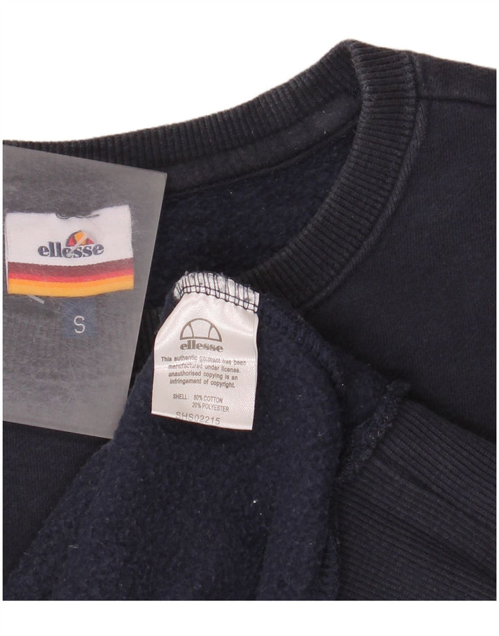 Мужской свитер Ellesse, маленький, темно-синий, хлопок