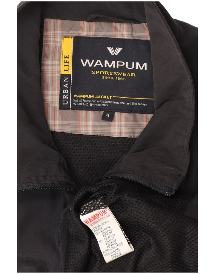 Мужской жилет Wampum Utility UK 42 XL, черный полиэстер