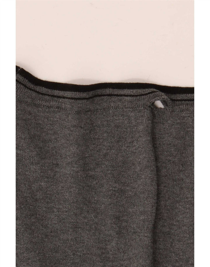 Мужской кардиган Zara, хлопковый свитер в большую серую полоску