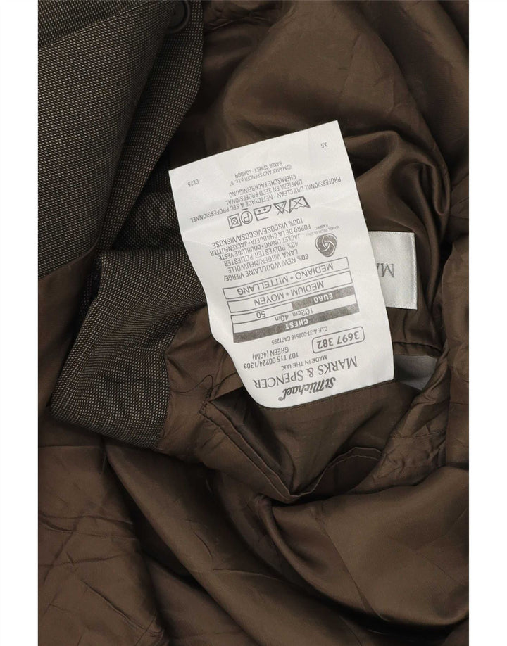 Мужской пиджак Marks & Spencer St. Michael, Великобритания 40, средний зеленый