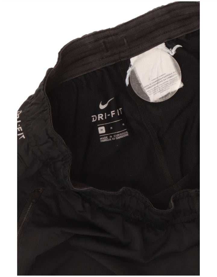Мужские спортивные брюки Nike Dri Fit, средний черный полиэстер