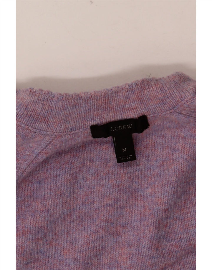 Женский джемпер с круглым вырезом J. CREW, Великобритания 14, средний фиолетовый