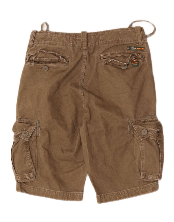 Мужские шорты-карго Superdry W29, маленькие коричневые, хлопок