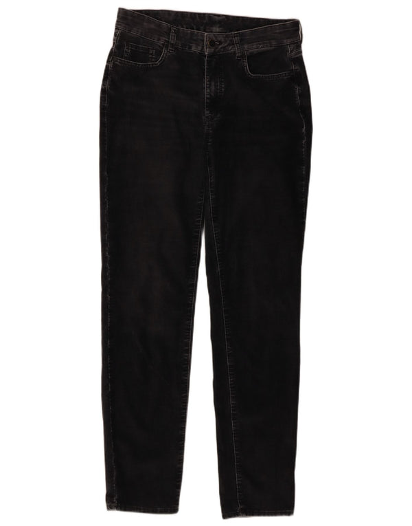 Massimo Dutti Женские узкие бархатные повседневные брюки EU 36 XS W26 L28 Серые