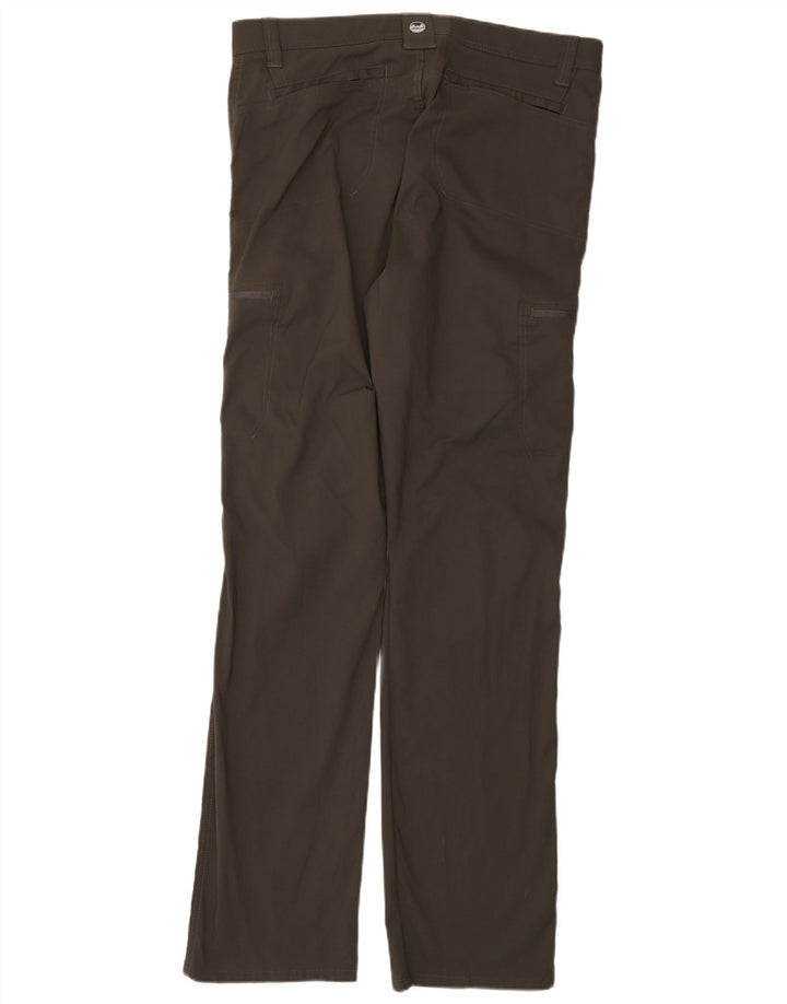 Мужские прямые брюки-карго WRANGLER W36 L34, серый нейлон