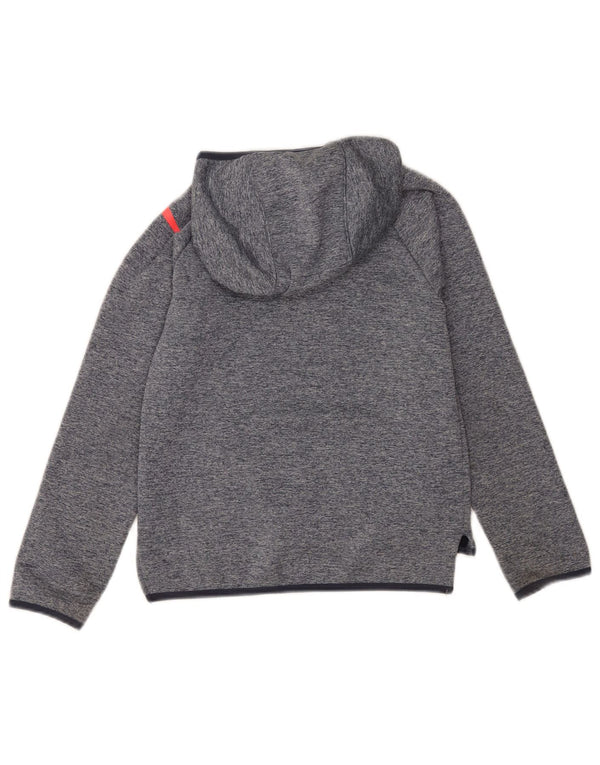 Джемпер с капюшоном и графикой Nike для девочек Dri Fit, 10–11 лет, средний, темно-синий