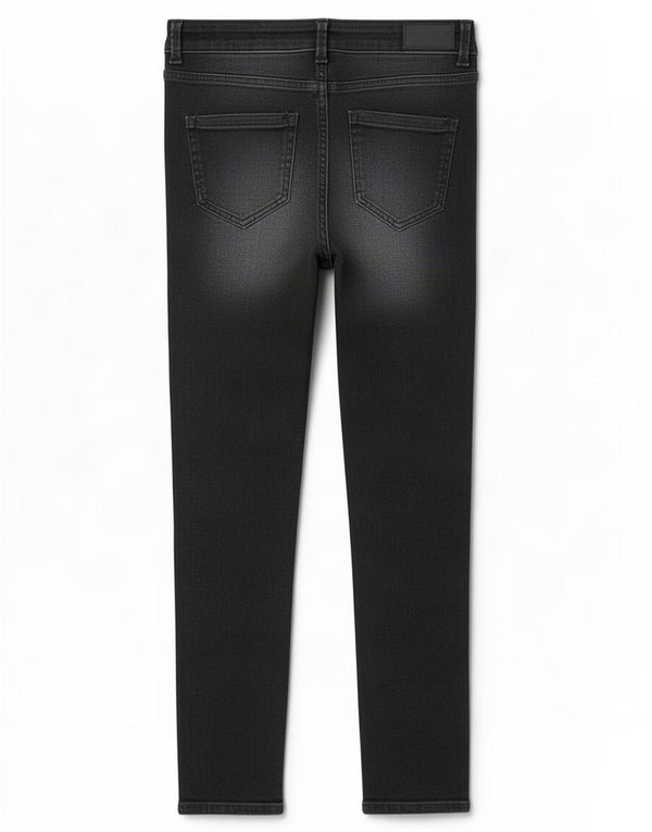 Женские укороченные джинсы скинни Marks & Spencer The Ivy UK 10, маленькие W28 L24, черные