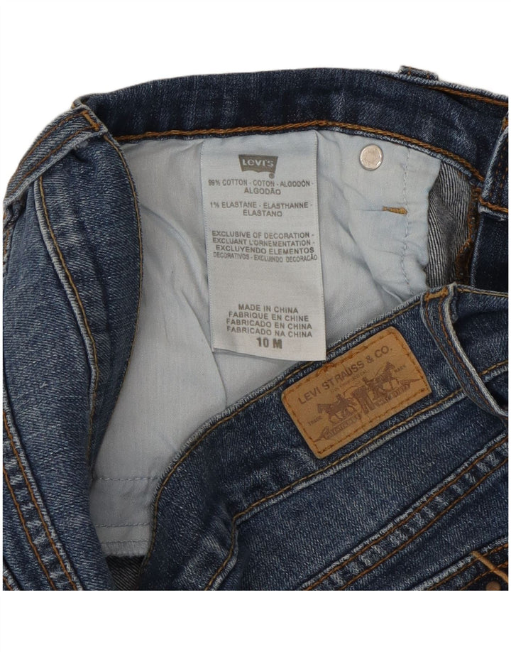 Женские джинсы LEVI'S 515 Bootcut США 10, большие размеры W32 L31, синий хлопок