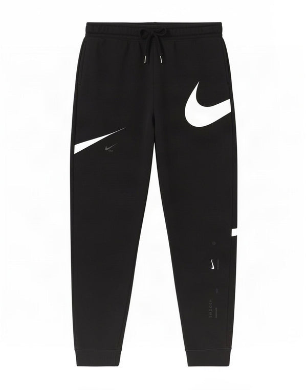 Спортивные брюки с графическим рисунком для мальчиков Nike, джоггеры, 13–14 лет, размер XL, черный хлопок