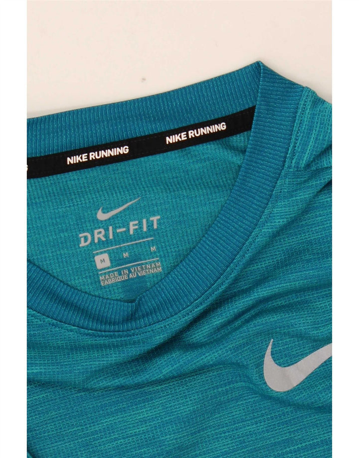 Мужская футболка Nike Dri Fit, средний синий в крапинку