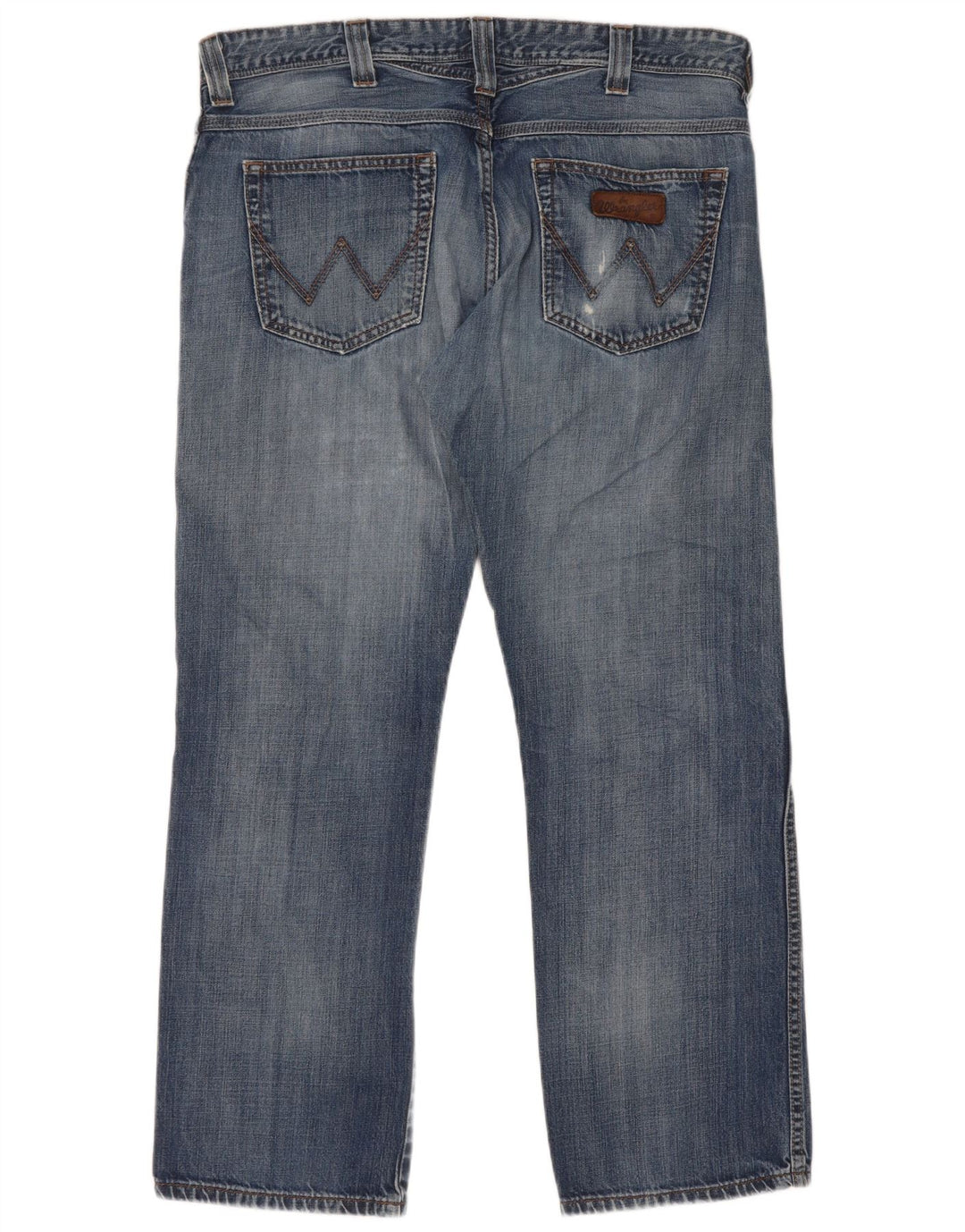 Мужские прямые джинсы Wrangler Clyde W36 L30, синий хлопок