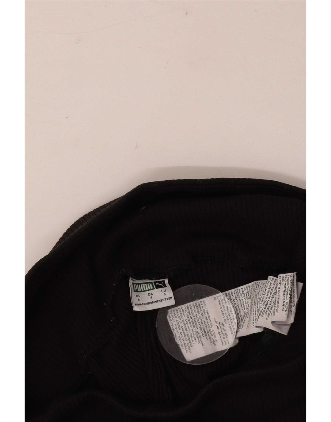 Женские леггинсы Puma UK 10, маленькие черные хлопковые