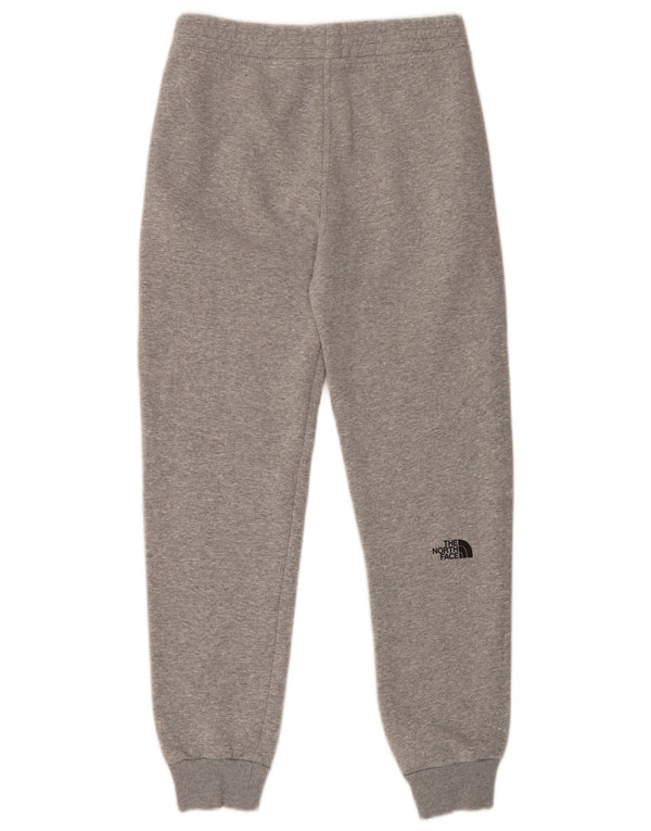 The North Face Mens Tracksuit Trousers Joggers Small W30 L29 Grey Cotton