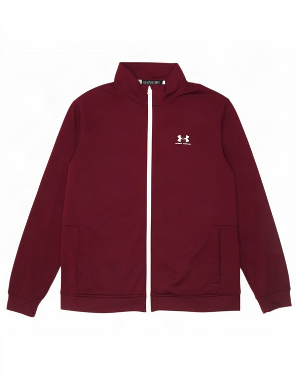 Мужская спортивная куртка Under Armour XL, бордовый полиэстер