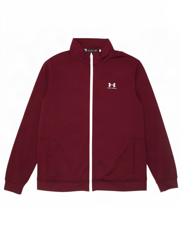Мужская спортивная куртка Under Armour XL, бордовый полиэстер