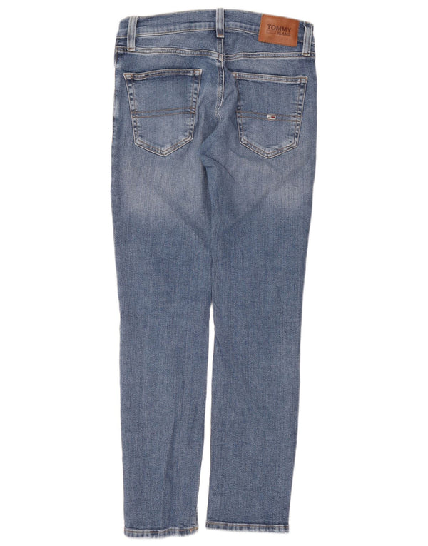 Женские узкие джинсы Tommy Hilfiger W30 L32 Синие, хлопок