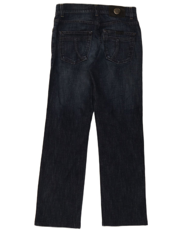 Мужские прямые джинсы Trussardi Zathan W29 L29 темно-синие, хлопок
