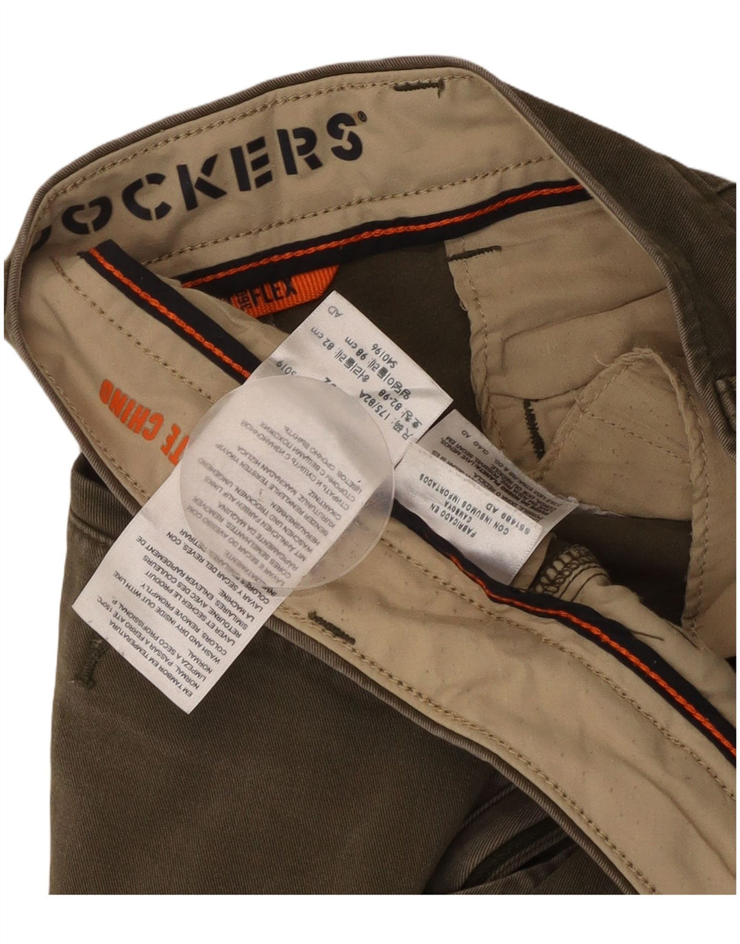 Мужские брюки-чиносы Dockers W32 L32 хаки, хлопок