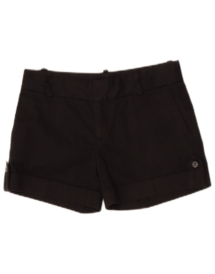 Женские шорты чинос Zara, маленькие, черные, хлопковые, W26