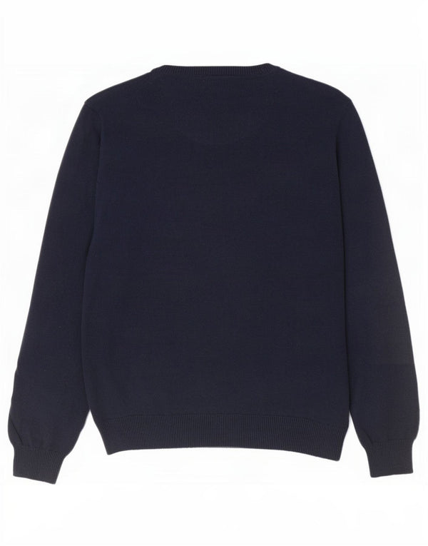 Marks & Spencer Mens Blue Harbour Boat Neck Jumper Sweater Large Navy