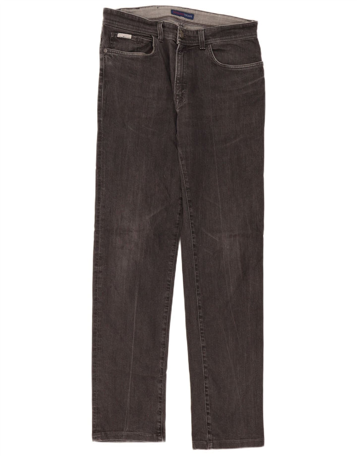 Мужские прямые джинсы Trussardi W33 L33 серые
