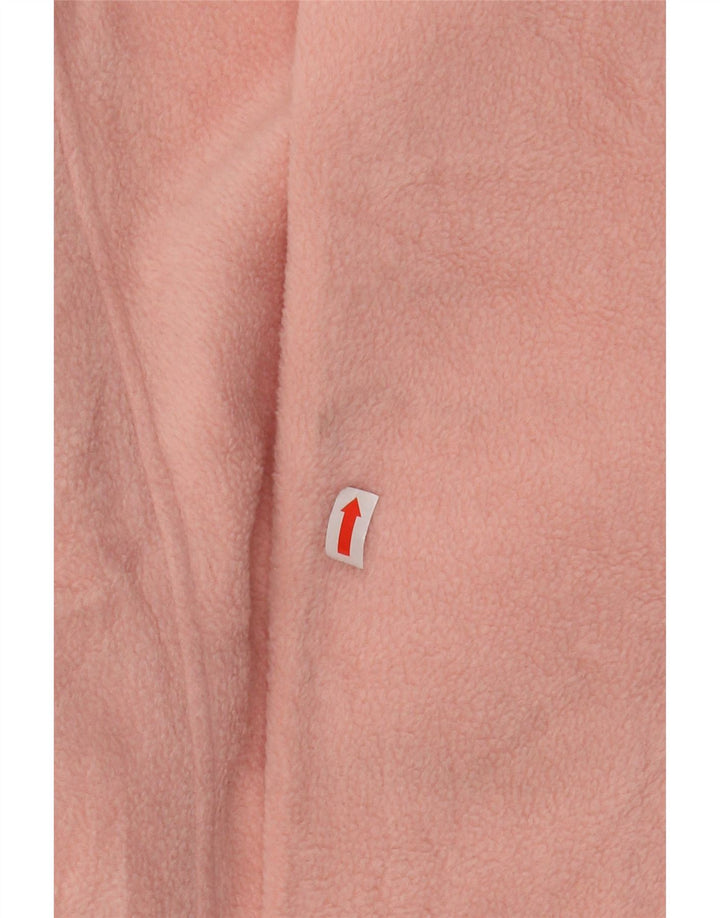 Женская флисовая куртка оверсайз COLUMBIA UK 22 3XL розового цвета из полиэстера