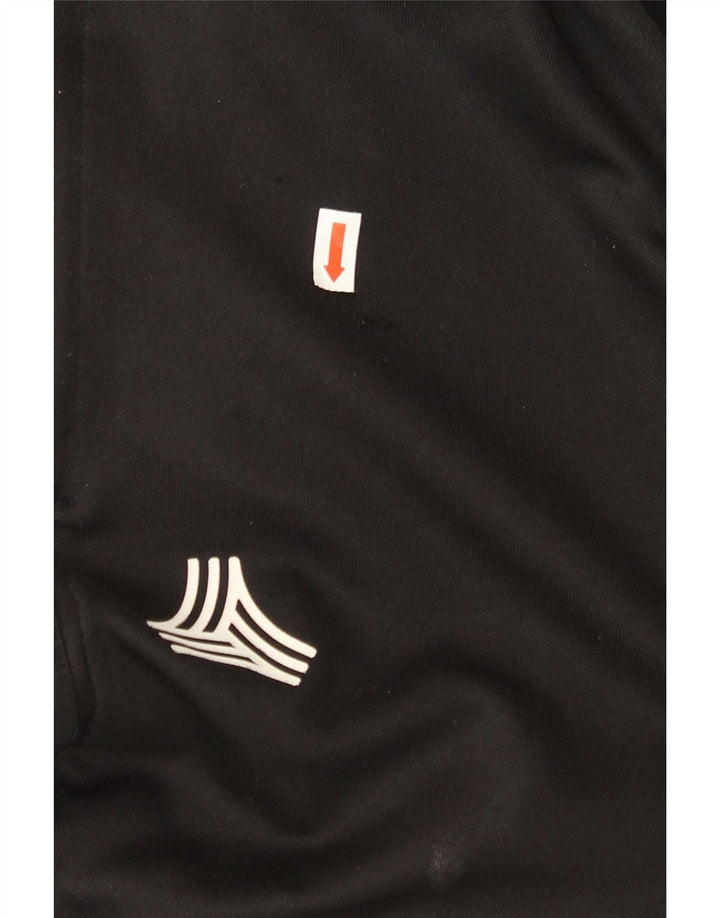 ADIDAS Mens Graphic Tracksuit Trousers XL Black Polyester