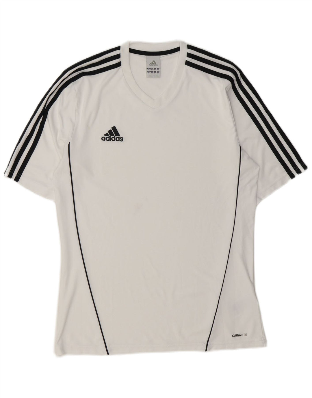 Мужская футболка Adidas Climalite Top Medium White Polyester