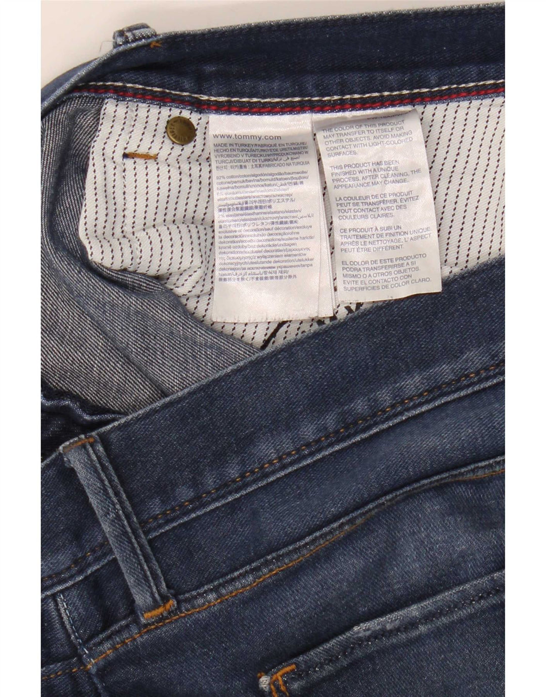 Мужские джинсы Tommy Hilfiger Bleecker Slim W40 L34, синий хлопок
