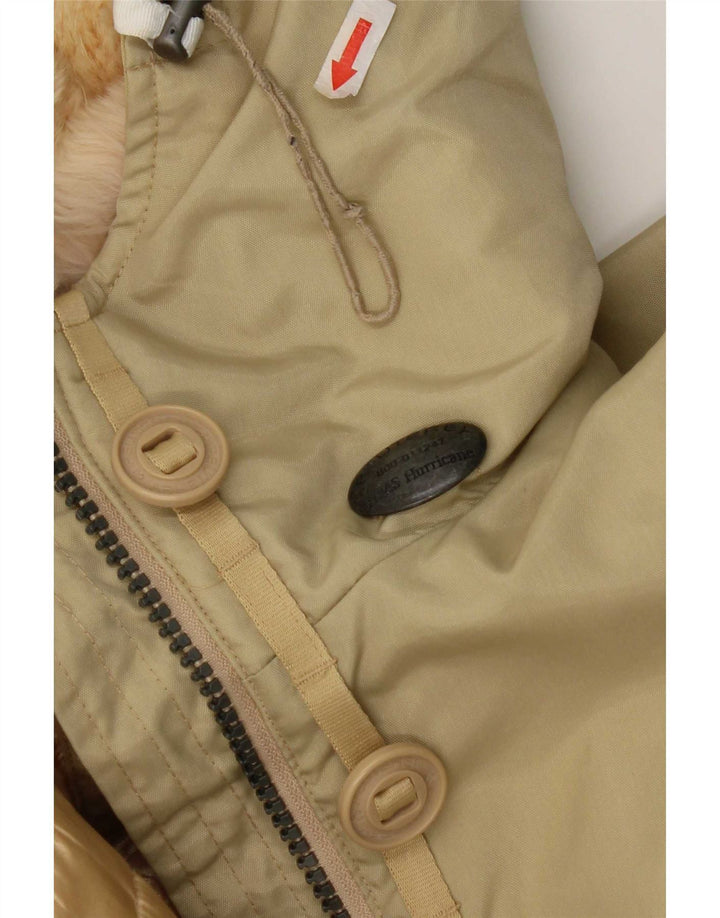 PEUTEREY Женское пуховое пальто с капюшоном IT 42 Medium Beige