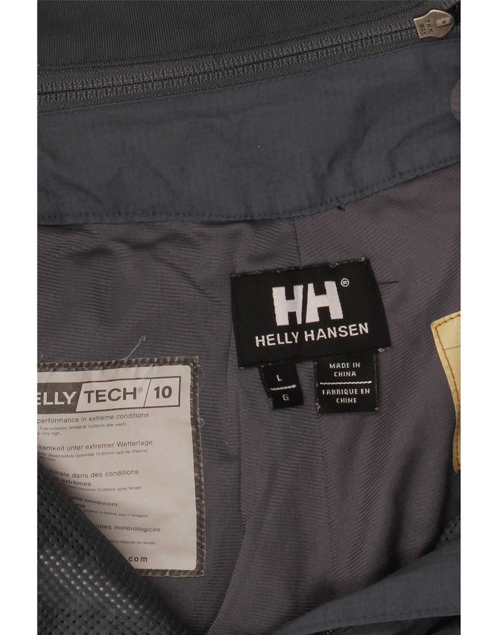 Женские лыжные брюки Helly Hansen UK 16, большие серые цветные блоки