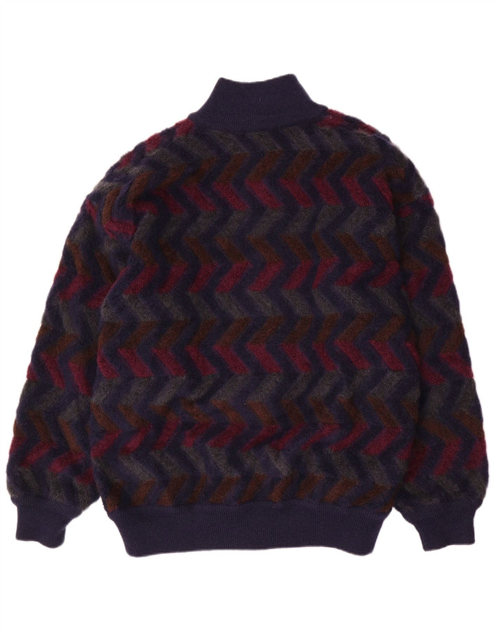Мужской двусторонний кардиган Missoni IT 48 Medium Navy Blue Chevron