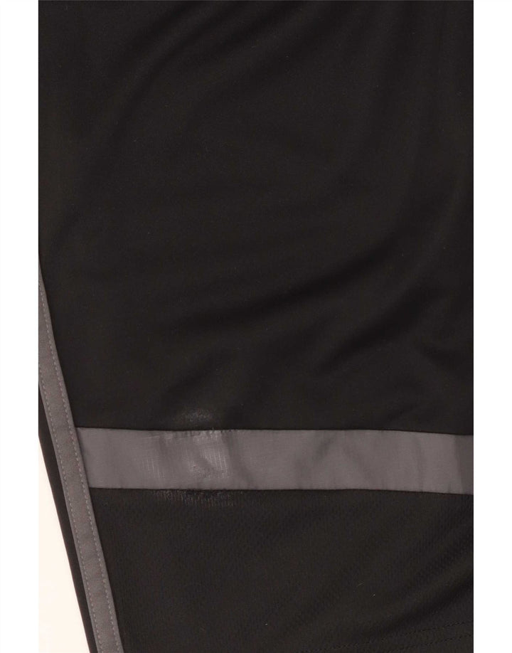 Adidas Womens UK 0 XS Черный полиэстер
