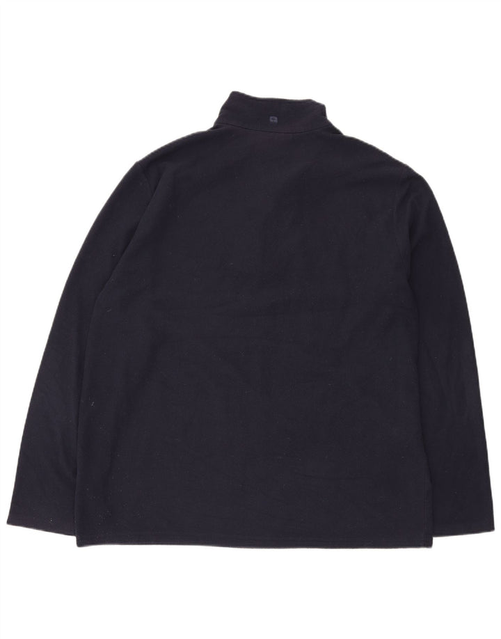 MOUNTAIN WAREHOUSE Мужской флисовый джемпер с воротником на молнии XL, темно-синий, полиэстер