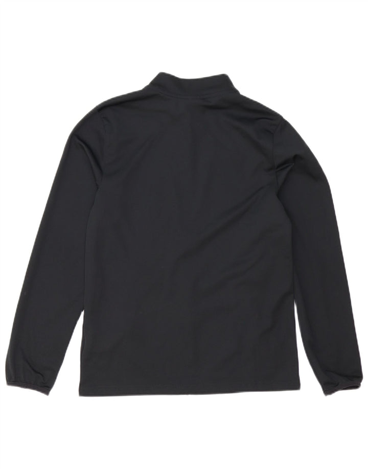 Спортивная куртка Nike Dri Fit для мальчиков 13–14 лет, черный полиэстер, размер XL