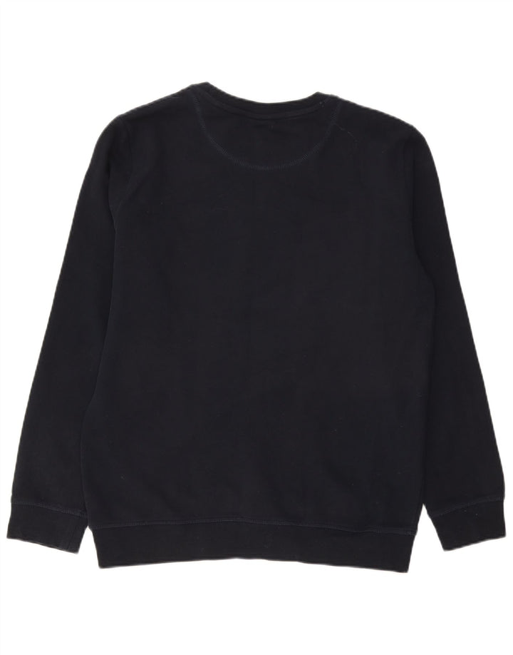 HELLY HANSEN Мужской свитшот с рисунком, джемпер XL, темно-синий, хлопок