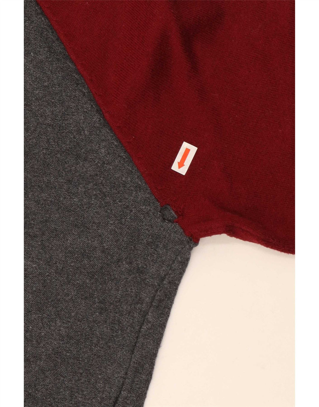Мужской джемпер с круглым вырезом Jack Wills, хлопковый свитер среднего серого цвета с цветными блоками