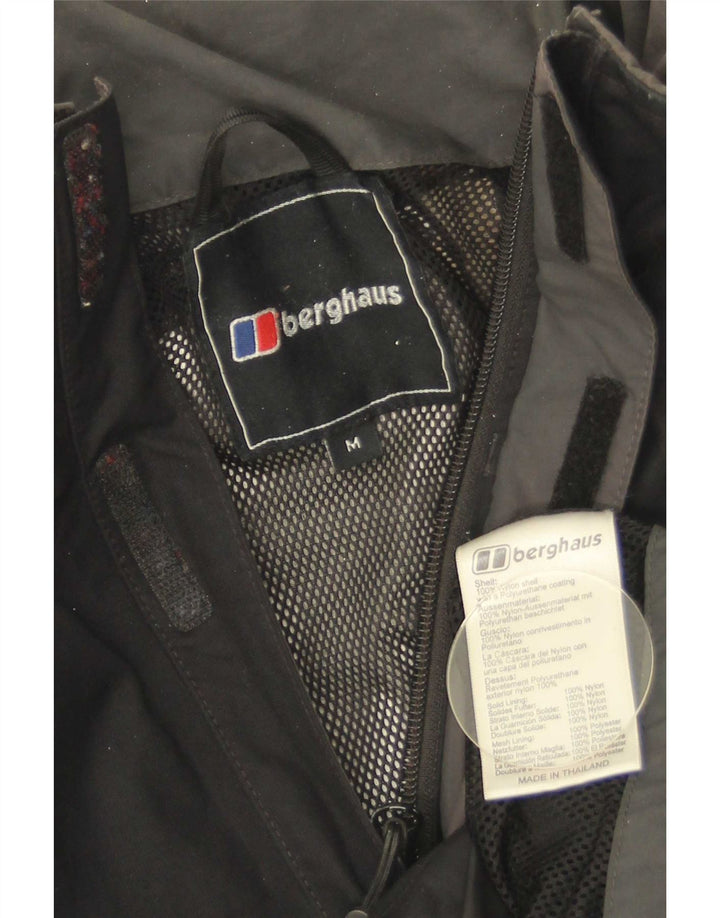 Мужская дождевик Berghaus UK 38, средний черный нейлон