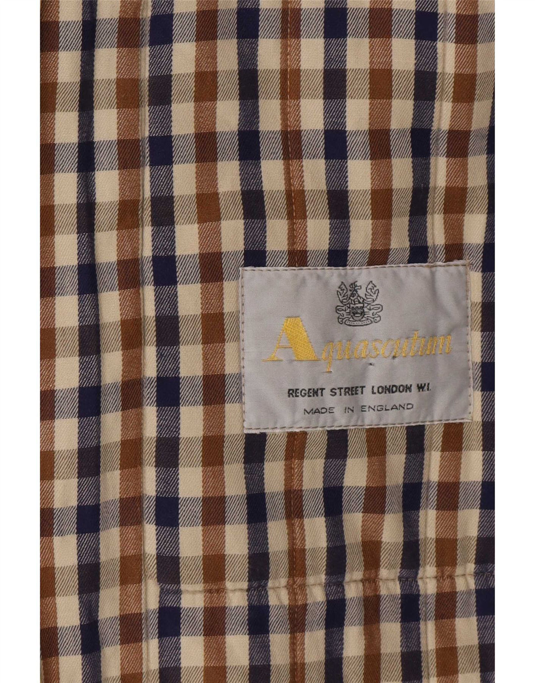 Женский пуховик оверсайз Aquascutum UK 16, большой, бежевый, полиэстер