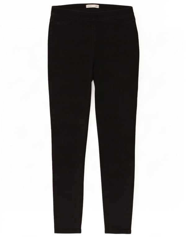 Marks & Spencer Womens Jegging Jeans UK 14 Medium W30 L29 Black Cotton