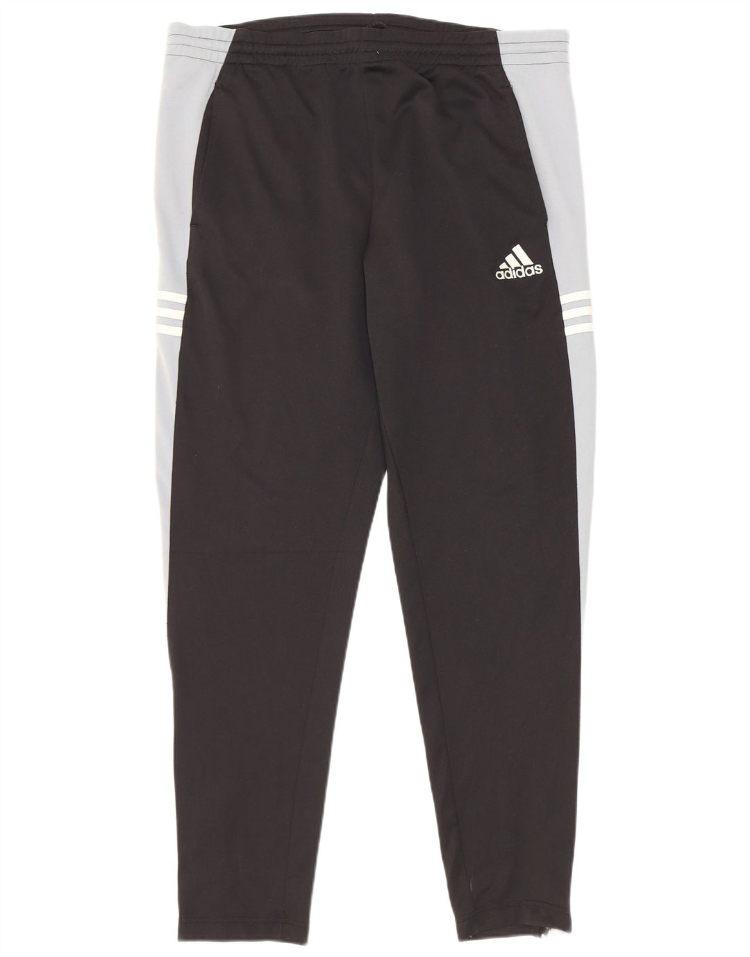 Мужские спортивные брюки Adidas, Великобритания 40/42, средний размер, черный цветной блок, полиэстер