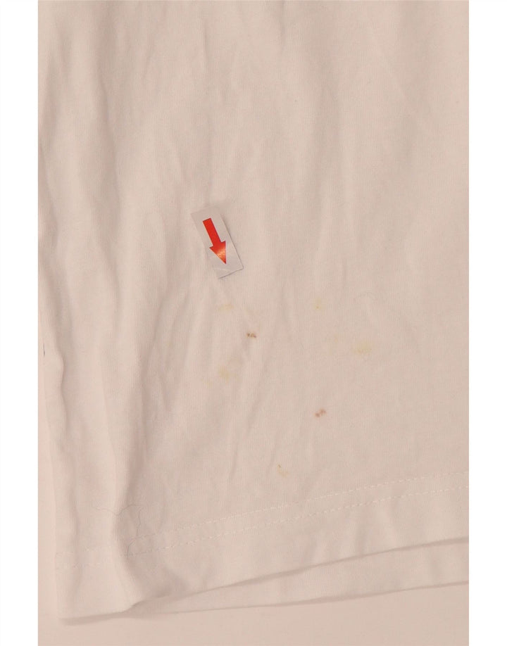 KAPPA Мужская футболка Top XL Белый Хлопок