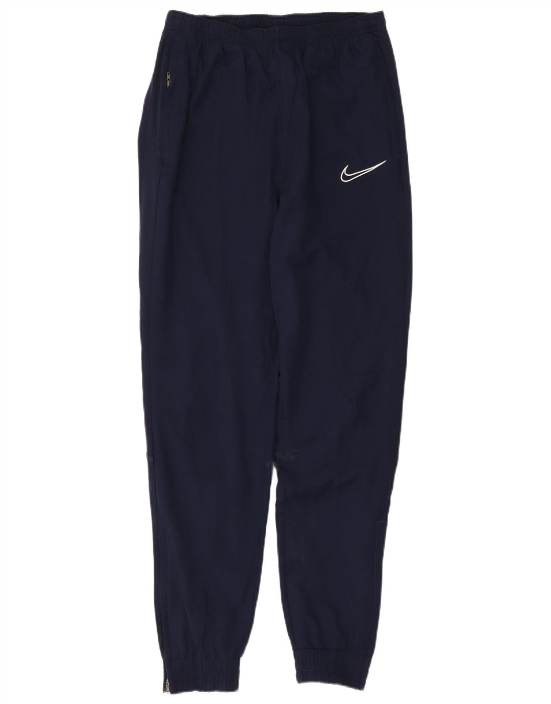 Мужские спортивные брюки Nike Dri Fit, джоггеры, маленькие темно-синие, полиэстер