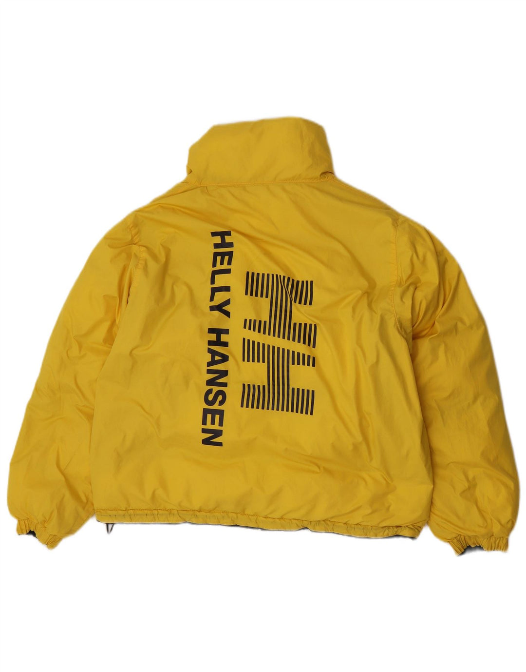 Мужская двусторонняя стеганая куртка Helly Hansen UK 36, маленькая, желтая