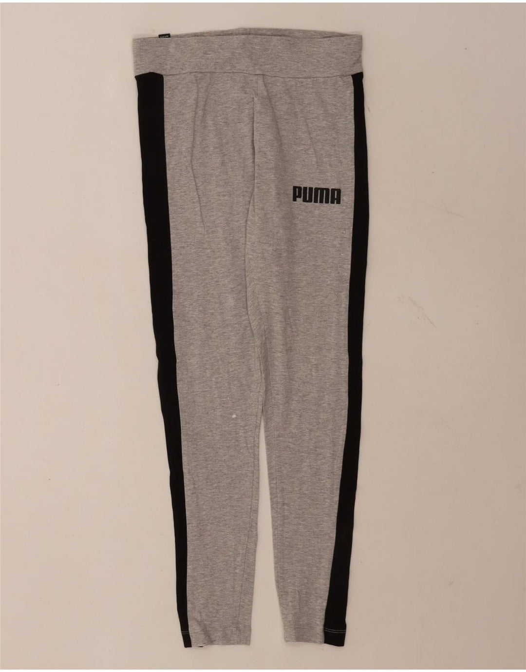 Женские леггинсы Puma UK 14, средний серый цвет с цветными блоками