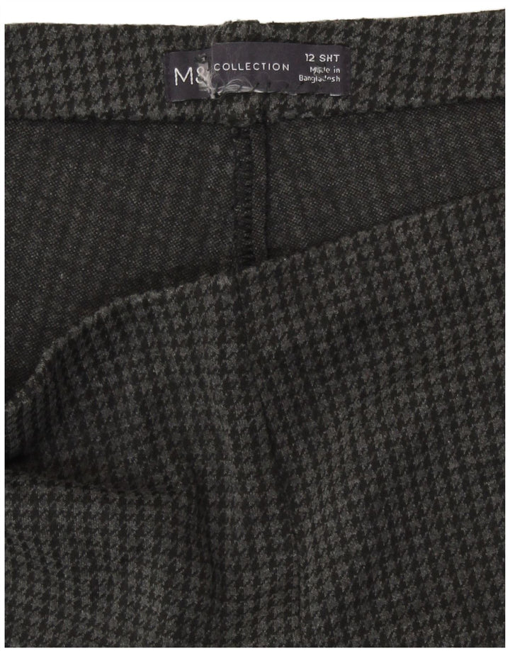 Женские укороченные брюки Marks & Spencer UK 12 Medium W30 L26 Серые