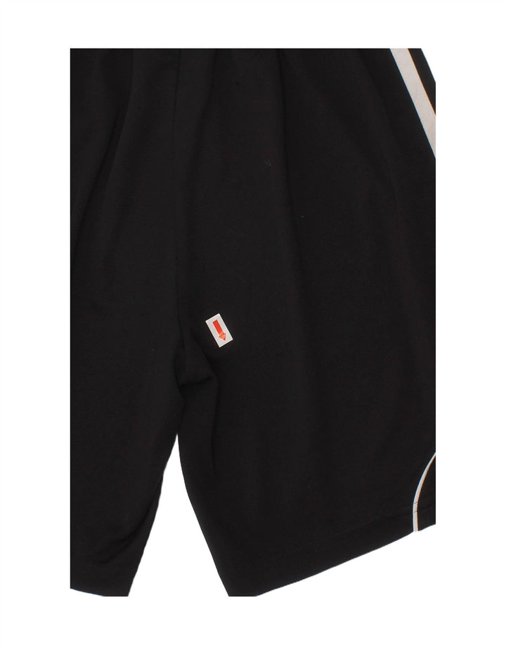 ADIDAS Boys Climalite Sport Shorts 11-12 Years  Black Polyester