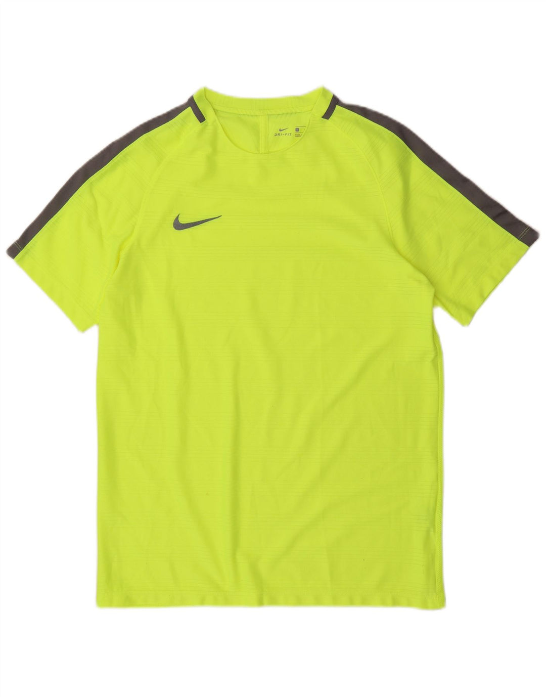 Мужская футболка Nike Dri Fit, большой зеленый полиэстер с цветными блоками