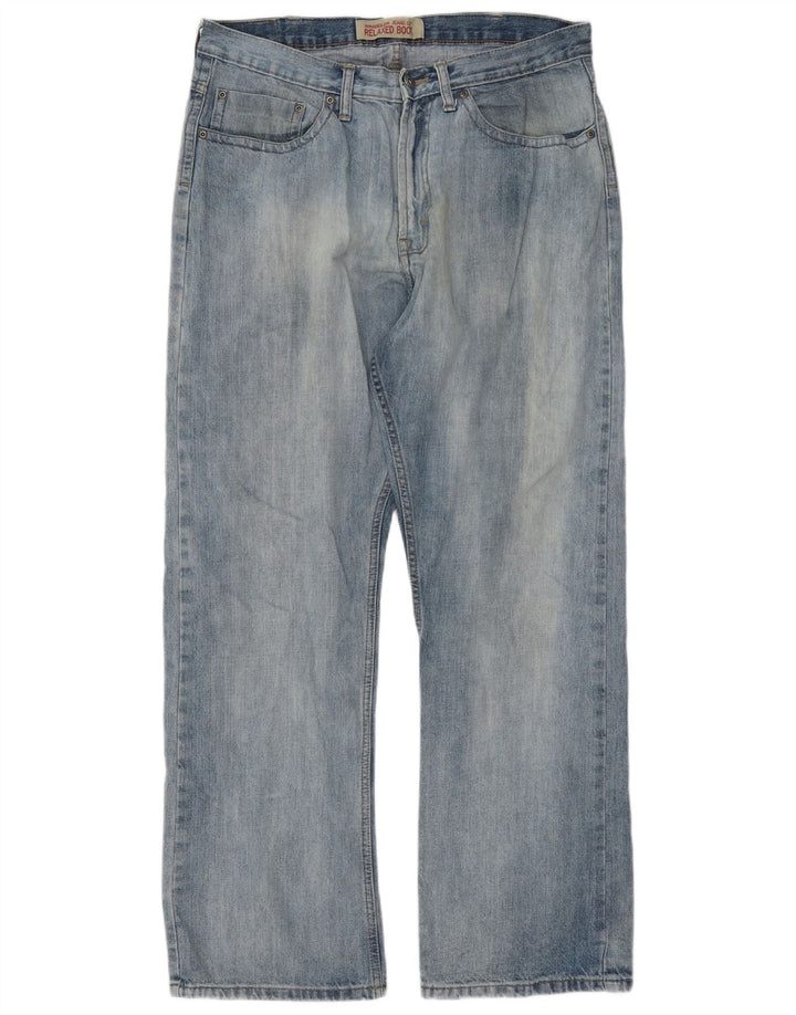 Мужские джинсы свободного покроя Wrangler Bootcut W34 L32 синие