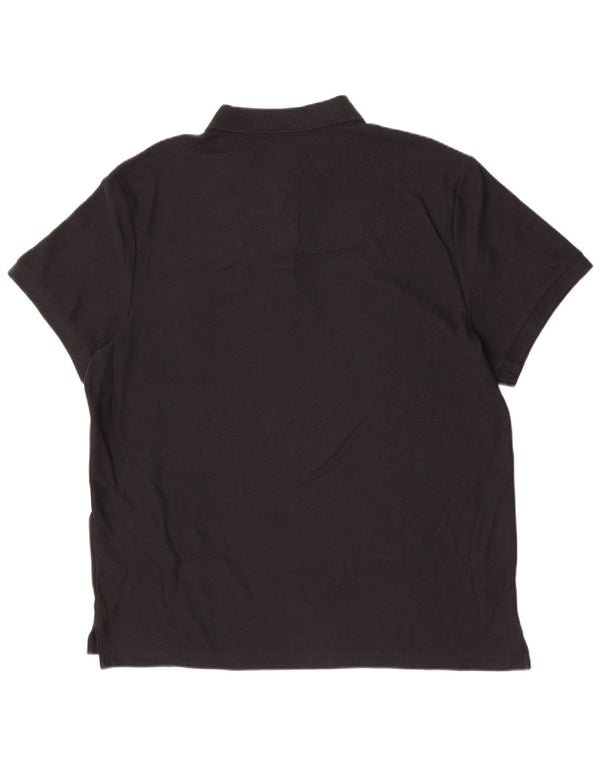 Мужская рубашка-поло Nike 2XL, черная, хлопок